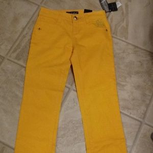 NWT Baby Phat Girlz girls sz 12 jeans embellished